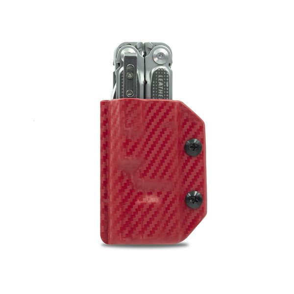 Clip & Carry Kydex Sheath for the Leatherman Free P4, LP4-CF-RED LP4-CF-RED